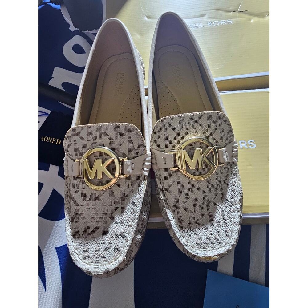 Michael Kors Fulton Signature Logo Moccasin